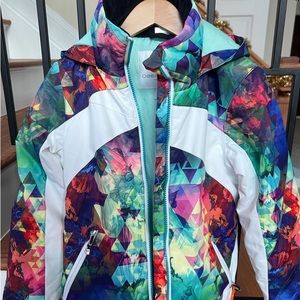 Obermeyer Tabor Print Insulated Ski Jacket (Girls')